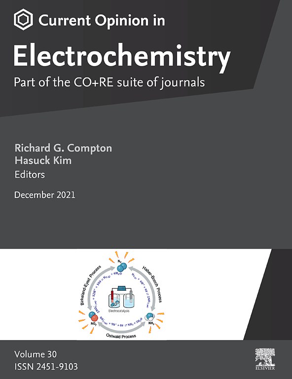 Current Opinion in Electrochemistry